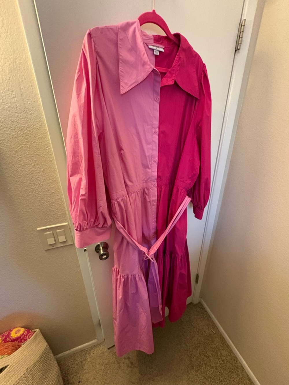 Christopher John Rogers for Target Pink Dress Plus Size 28/30W - Picture 7 of 7
